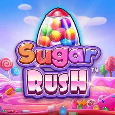Sugar Rush cluster-pays pokie tile in the Bitstarz game lobby