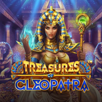 Treasures of Cleopatra Egyptian pokie tile at Bitstarz